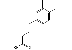 4-(4-Fluoro-3-methylphenyl)butanoic acid, 331-43-1, undefined, 