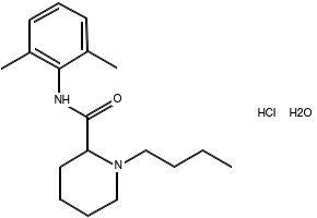 Bupivacaine hydrochloride monohydrate