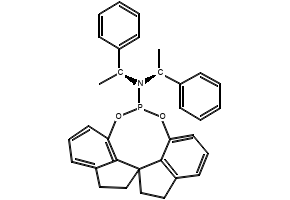 (11aR)-10,11,12,13-Tetrahydro-N,N-bis[(1R)-1-phenylethyl]diindeno[7,1-de:1',7'-fg][1,3,2]dioxaphosphocin-5-amine, 500997-69-3, undefined, 