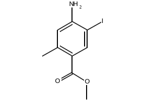 Methyl 4-amino-5-iodo-2-methylbenzoate, 672293-33-3, undefined, 