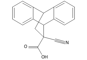 11-Cyano-9,10-dihydro-9,10-ethanoanthracene-11-carboxylic acid, 60722-02-3, undefined, 