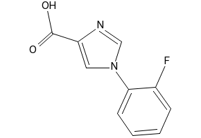 1-(2-Fluorophenyl)-1H-imidazole-4-carboxylic acid, 1250543-88-4, undefined, 