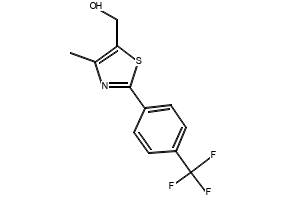 (4-Methyl-2-(4-(trifluoromethyl)phenyl)thiazol-5-yl)methanol, 317318-96-0, undefined, 