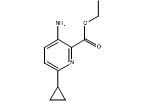 Ethyl 3-amino-6-cyclopropylpicolinate, 908833-43-2, undefined, 