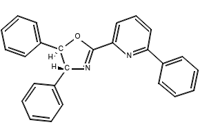 (4R,5R)-4,5-Diphenyl-2-(6-phenylpyridin-2-yl)-4,5-dihydrooxazole, 2757082-61-2, undefined, 