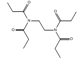 N,N'-(Ethane-1,2-diyl)bis(N-propionylpropionamide), 143540-33-4, undefined, 