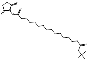 1-tert-Butyl 16-(2,5-dioxopyrrolidin-1-yl) hexadecanedioate, 843666-28-4, undefined, 