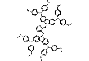 9,9'-[1,2-Phenylenebis(methylene)]bis[n3,n3,n6,n6-tetrakis(4-methoxyphenyl)-9h-carbazole-3,6-diamine]