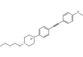 1-Methoxy-4-((4-(trans-4-pentylcyclohexyl)phenyl)ethynyl)benzene, 372983-17-0, undefined, 