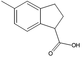 5-Methyl-2,3-dihydro-1H-indene-1-carboxylic acid, 956101-02-3, undefined, 