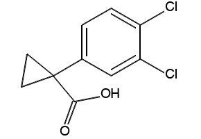 1-(3,4-Dichlorophenyl)cyclopropane-1-carboxylic acid, 342386-78-1, undefined, 
