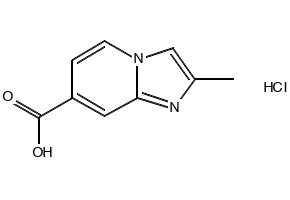 2-Methylimidazo[1,2-a]pyridine-7-carboxylic acid hydrochloride, 1365964-78-8, undefined, 