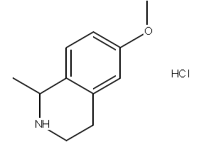 6-Methoxy-1-methyl-1,2,3,4-tetrahydroisoquinoline hydrochloride, 82924-85-4, undefined, 
