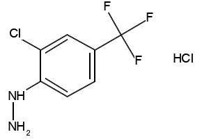 (2-Chloro-4-(trifluoromethyl)phenyl)hydrazine hydrochloride, 1029649-46-4, undefined, 