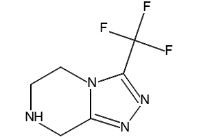 3-(Trifluoromethyl)-5,6,7,8-tetrahydro-[1,2,4]triazolo[4,3-a]pyrazine, 486460-21-3, undefined, 