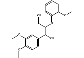 1-(3,4-Dimethoxyphenyl)-2-(2-methoxyphenoxy)-1,3-propanediol, 10535-17-8, undefined, 