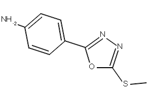 4-(5-(Methylthio)-1,3,4-oxadiazol-2-yl)aniline, 354788-98-0, undefined, 