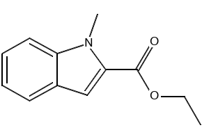 Ethyl 1-methyl-1H-indole-2-carboxylate, 18450-24-3, undefined, 