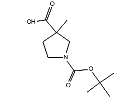 1-[(Tert-butoxy)carbonyl]-3-methylpyrrolidine-3-carboxylic acid, 887587-09-9, undefined, 