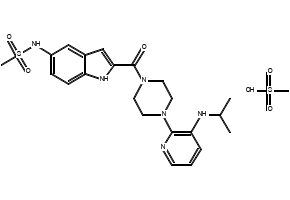 Delavirdine mesylate