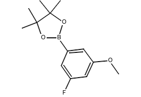 2-(3-Fluoro-5-methoxyphenyl)-4,4,5,5-tetramethyl-1,3,2-dioxaborolane, 1416367-00-4, undefined, 