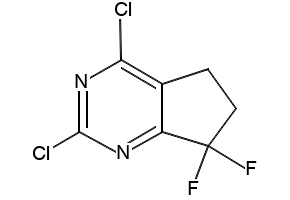 2,4-Dichloro-7,7-difluoro-6,7-dihydro-5H-cyclopenta[d]pyrimidine, 2459401-44-4, undefined, 