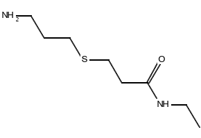3-((3-Aminopropyl)thio)-N-ethylpropanamide, 1493976-00-3, undefined, 