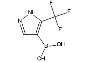 (5-(Trifluoromethyl)-1H-pyrazol-4-yl)boronic acid, 1202054-12-3, undefined, 