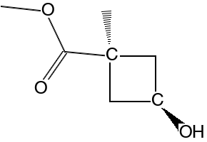 cis-Methyl 3-hydroxy-1-methylcyclobutanecarboxylate, 626238-08-2, undefined, 