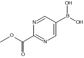 (2-(Methoxycarbonyl)pyrimidin-5-yl)boronic acid, 1814938-78-7, undefined, 