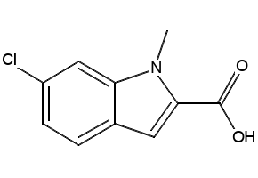6-Chloro-1-methyl-1H-indole-2-carboxylic acid, 680569-83-9, undefined, 
