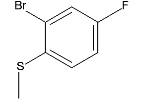 (2-Bromo-4-fluorophenyl)(methyl)sulfane, 91524-70-8, undefined, 