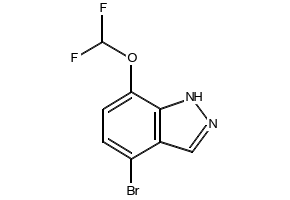 4-Bromo-7-(difluoromethoxy)-1H-indazole, 2851972-42-2, undefined, 