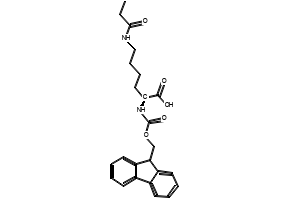 N2-(((9H-Fluoren-9-yl)methoxy)carbonyl)-N6-propionyl-L-lysine, 2236565-03-8, undefined, 