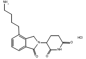 Lenalidomide-C4-NH2 (hydrochloride), 2435715-90-3, undefined, 