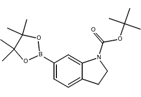 tert-Butyl 6-(4,4,5,5-tetramethyl-1,3,2-dioxaborolan-2-yl)indoline-1-carboxylate, 2246833-75-8, undefined, 