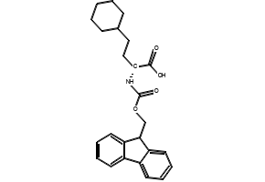 (R)-2-((((9H-Fluoren-9-yl)methoxy)carbonyl)amino)-4-cyclohexylbutanoic acid, 269078-72-0, undefined, 