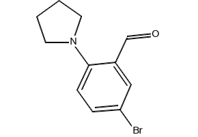 5-Bromo-2-(pyrrolidin-1-yl)benzaldehyde, 742099-40-7, undefined, 