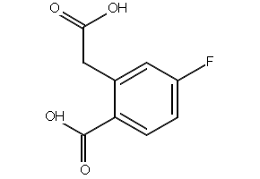 2-(Carboxymethyl)-4-fluorobenzoic acid, 500779-09-9, undefined, 