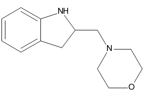 4-(Indolin-2-ylmethyl)morpholine, 1506390-36-8, undefined, 