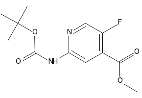 Methyl 2-((tert-butoxycarbonyl)amino)-5-fluoroisonicotinate, 1380331-28-1, undefined, 