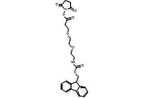 Fmoc-PEG2-C2-NHS ester, 1807534-85-5, undefined, 
