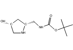tert-Butyl (((2R,4R)-4-hydroxypyrrolidin-2-yl)methyl)carbamate, 1314605-34-9, undefined, 