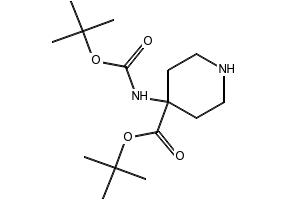 tert-Butyl 4-{[(tert-butoxy)carbonyl]amino}piperidine-4-carboxylate, 2044704-95-0, undefined, 