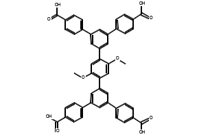 5',5'''-Bis(4-carboxyphenyl)-2'',5''-dimethoxy-[1,1':3',1'':4'',1''':3''',1''''-quinquephenyl]-4,4''''-dicarboxylic acid, 1800290-01-0, undefined, 