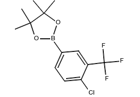 2-(4-Chloro-3-(trifluoromethyl)phenyl)-4,4,5,5-tetramethyl-1,3,2-dioxaborolane, 445303-09-3, undefined, 