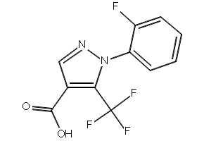 5-(Trifluoromethyl)-1-(2-fluorophenyl)-1H-pyrazole-4-carboxylic acid, 948293-85-4, undefined, 