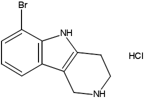 6-Bromo-2,3,4,5-tetrahydro-1H-pyrido[4,3-b]indole hydrochloride, 1059630-11-3, undefined, 