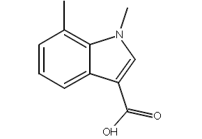 1,7-Dimethyl-1H-indole-3-carboxylic acid, 125818-11-3, undefined, 