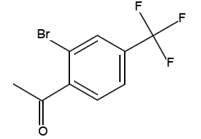 1-(2-Bromo-4-(trifluoromethyl)phenyl)ethanone, 1131605-31-6, undefined, 